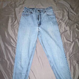 Levi’s 551 Relaxed Fit Tapered Leg Jeans Size 10 Medium Light Wash Denim